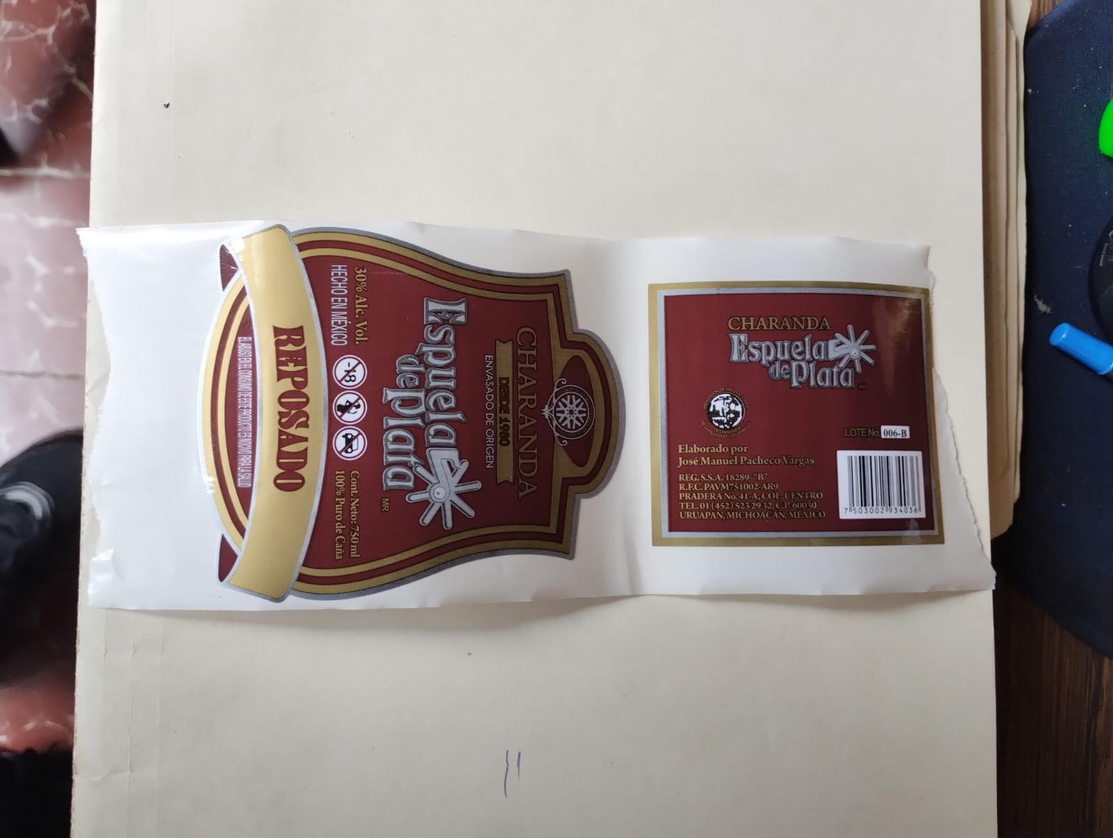 Imagen de CHARANDA ESPUELA DE PLATA